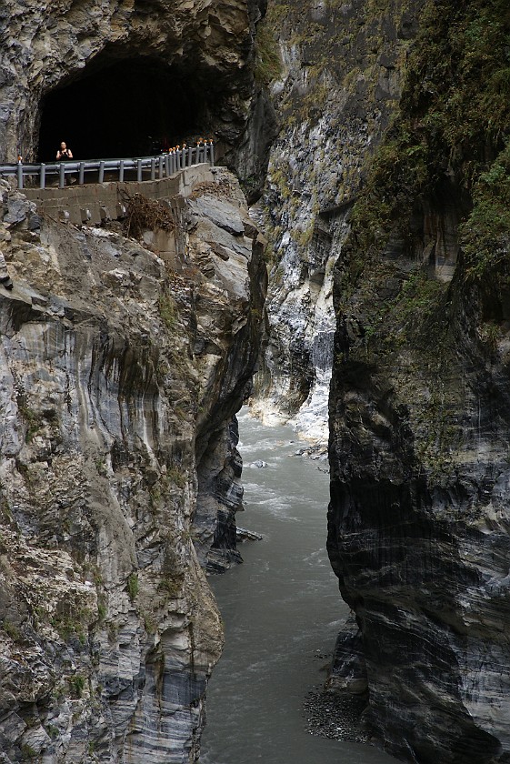 Taroko National Park. Liwu River at Swallow Grotto Trail. Taroko National Park. .