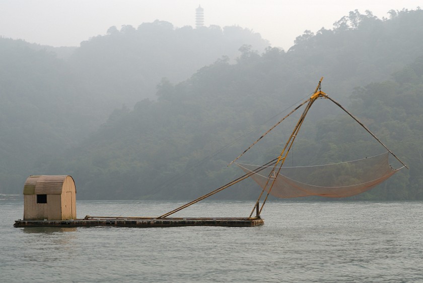 Sun Moon Lake. Fisher Boat. Sun Moon Lake. .