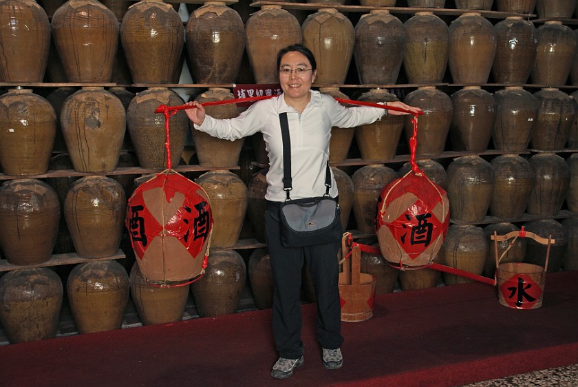 Sun Moon Lake. Inside a Rice Wine Distillery Museum.  Puli. .