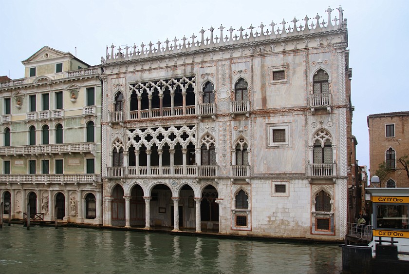 Grand Channel of Venice. Ca' D' Oro. Venice. .