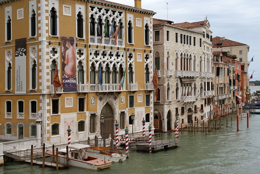 Grand Channel of Venice. Palazzo Cavalli Franchetti. Venice. .
