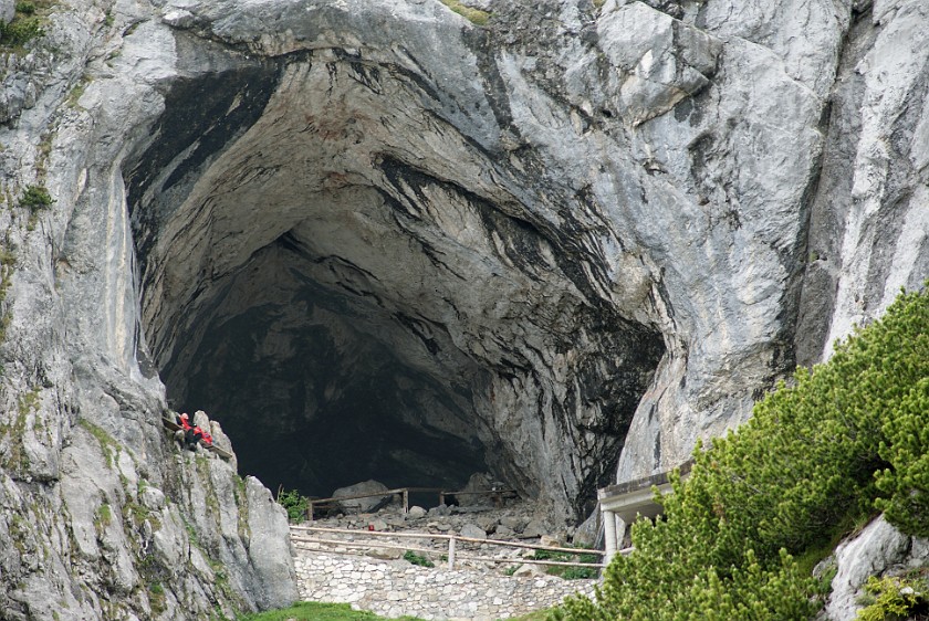 Eisriesenwelt. Cave Entrance. Werfen. .