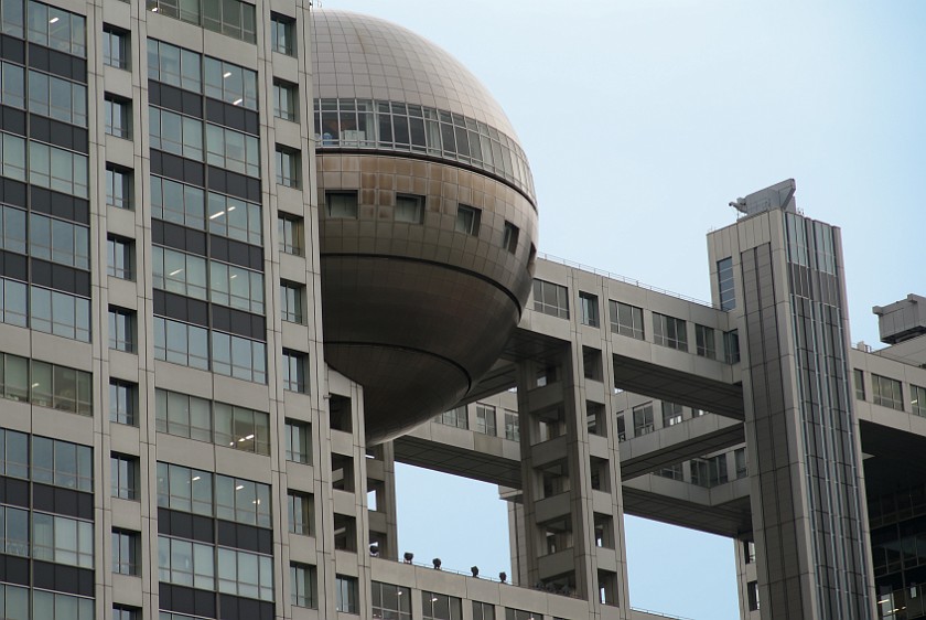 City. Fuji TV Building. Tokyo. .