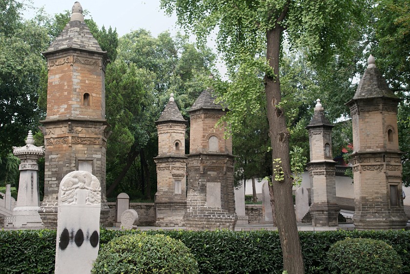 Big Goose Pagoda. Monk Cemetery. Xi'an. .