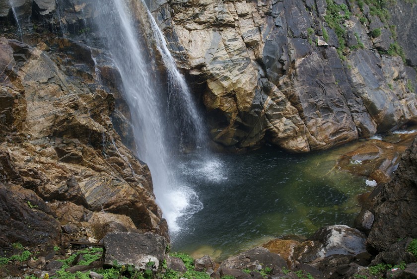 Shanxi Taiping Forest Park. Water Fall. near Xi'an. .