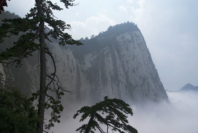 Hua Shan. West Peak. near Mengyuan. .