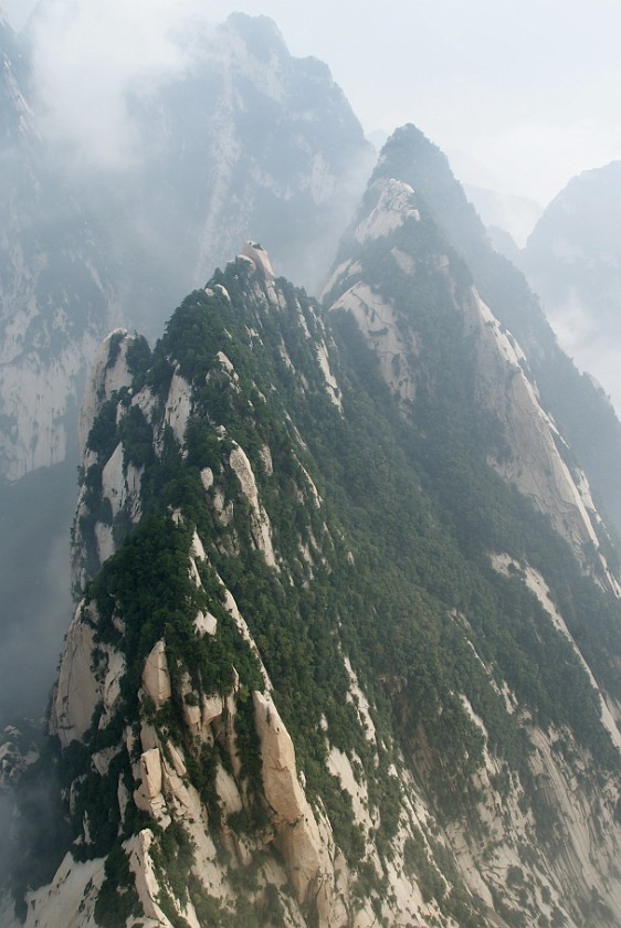 Hua Shan. Mountain View. near Mengyuan. .