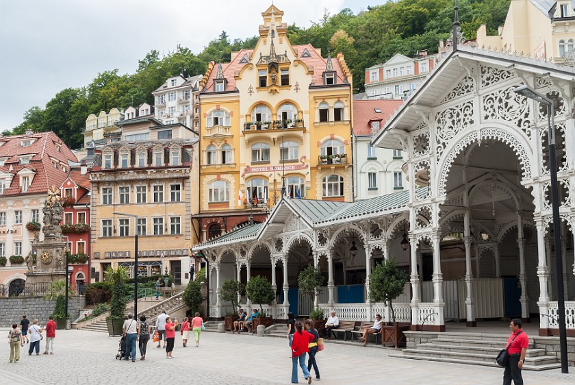 Karlovy Vary. Market Colonnade. Karlovy Vary. .