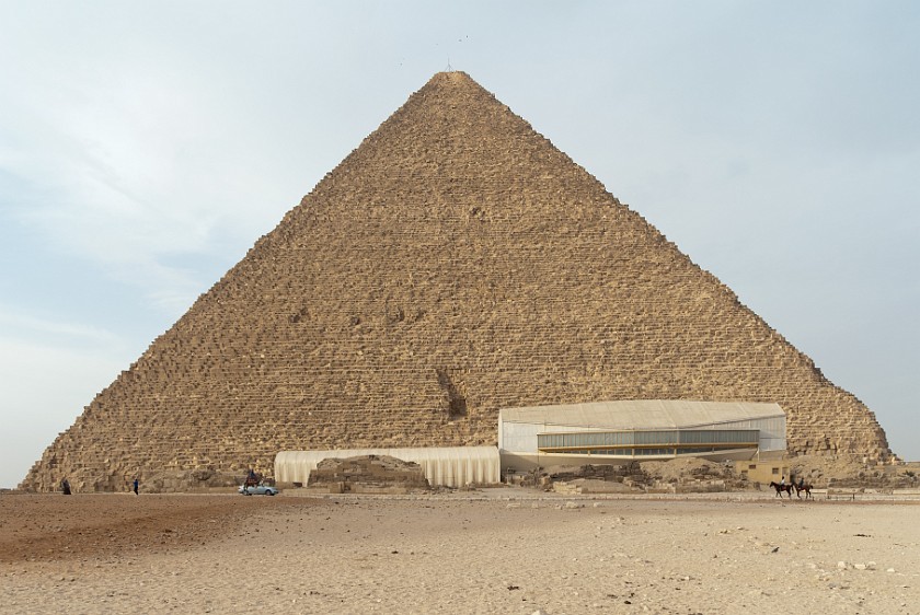 Pyramids of Giza. Pyramid of Khufu. Cairo. .