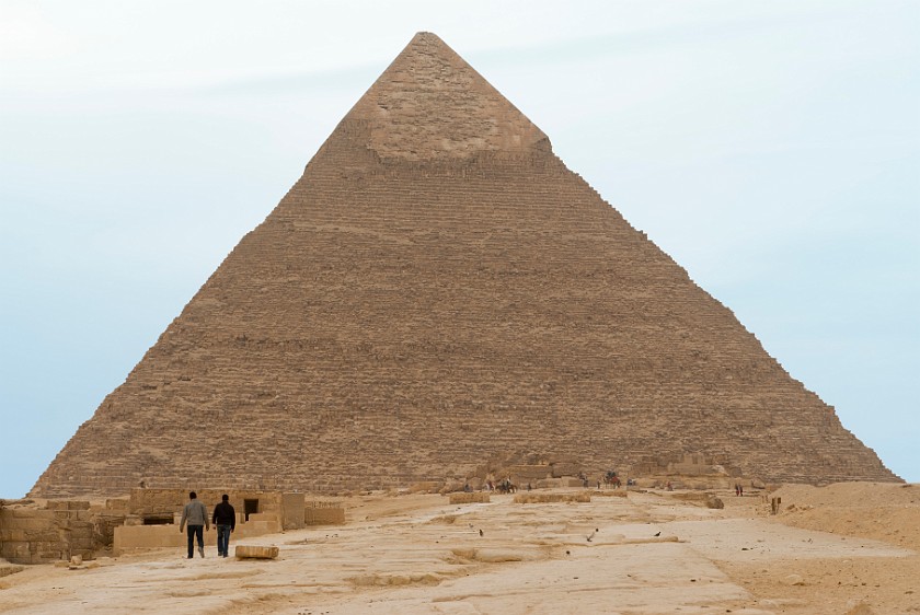 Pyramids of Giza. Khafre Pyramid. Cairo. .