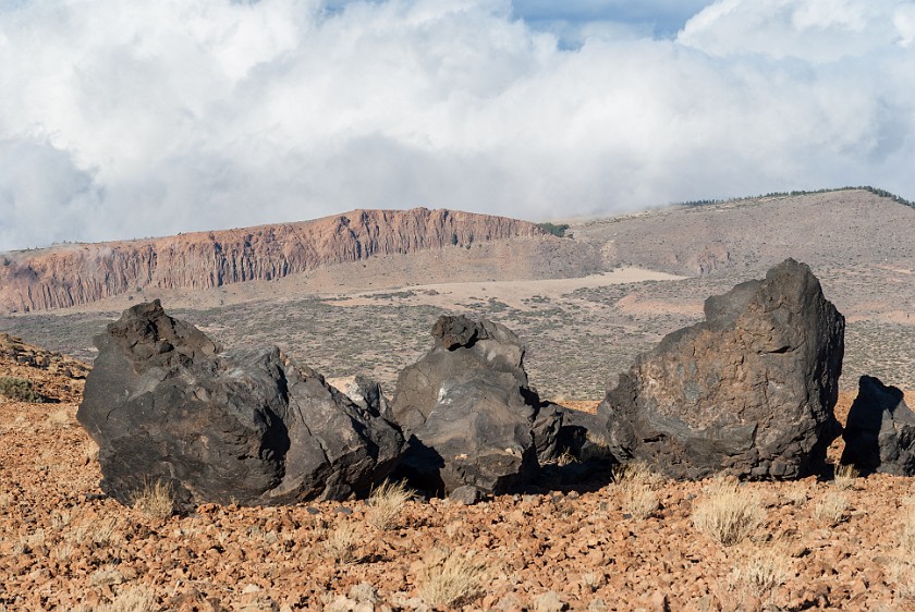 El Teide. Vulcanic boulders. El Teide. .