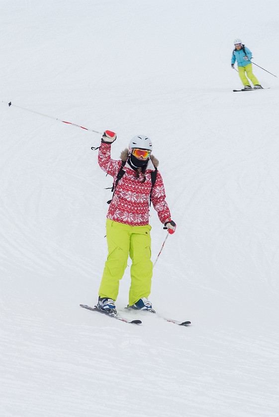 Skiing at Flims-Laax. Skiing. Flims. .