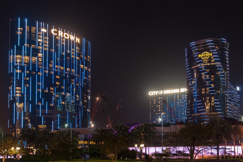 Cotai Strip. City of Dreams Casinos. Macau. .