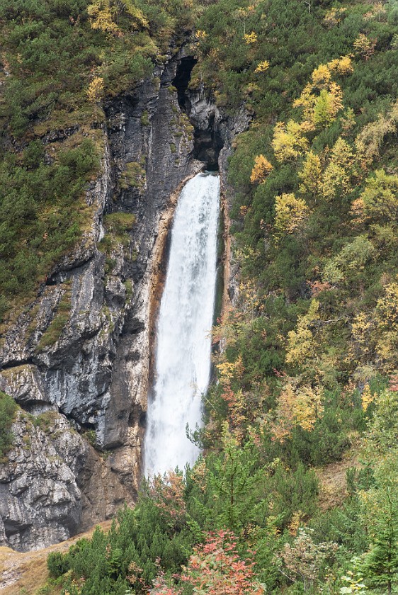 Reintal. Partnach waterfall. near Garmisch-Partenkirchen. .