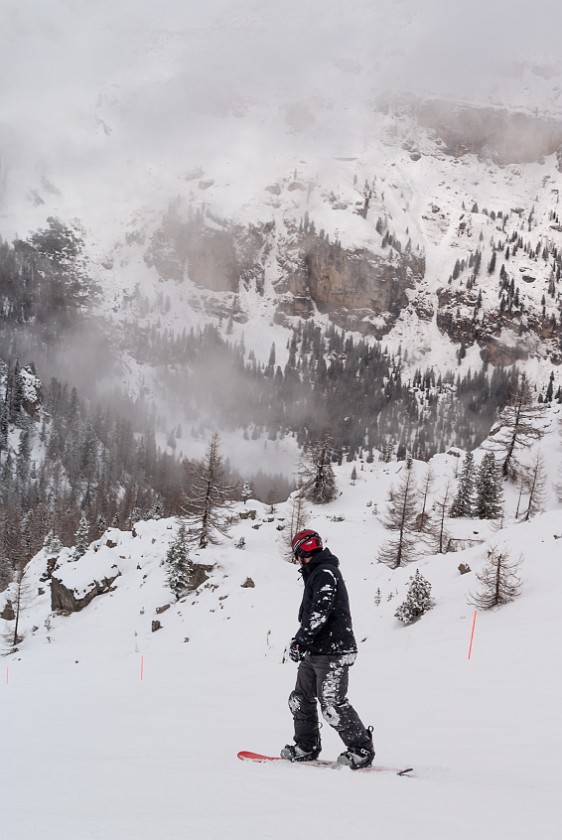 Cinque Torri. Skiing. Cortina D'Ampezzo. .