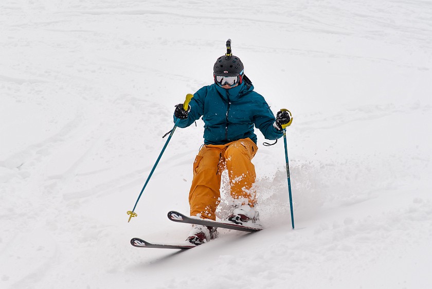 Cinque Torri. Skiing. Cortina D'Ampezzo. .