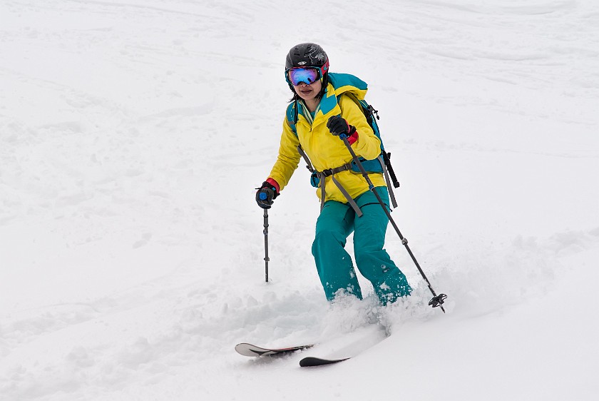 Cinque Torri. Skiing. Cortina D'Ampezzo. .