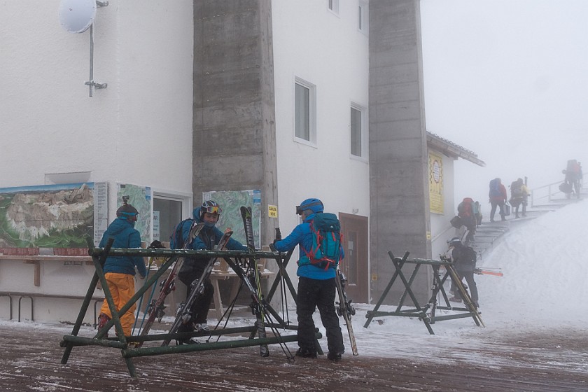 Lagazuoi, First Day. Lagazuoi. Cortina D'Ampezzo. .