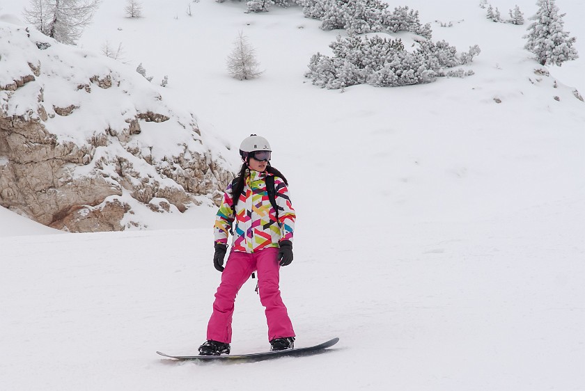 Cristallo. Skiing. Cortina D'Ampezzo. .