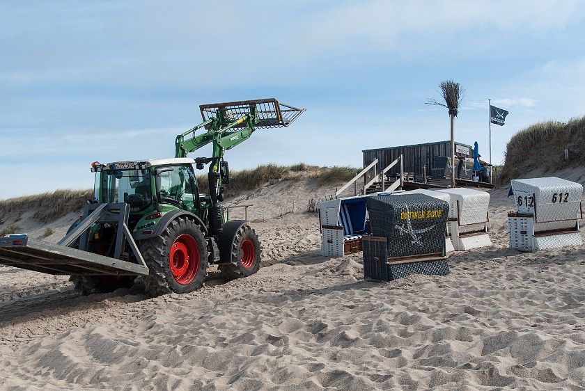 Southern Sylt. Sansibar beach. Rantum. .