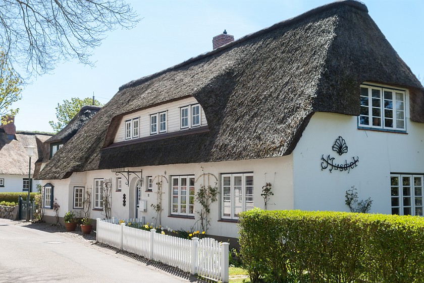 Föhr. Friesian house. Nieblum. .
