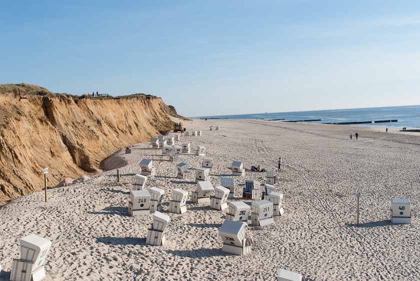Northern Sylt. Red cliff. Kampen. .