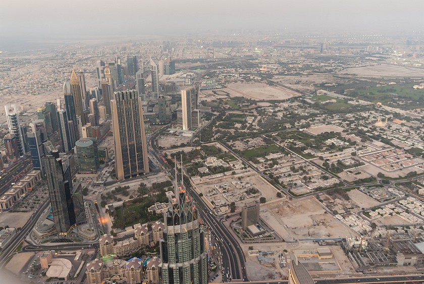 Burj Khalifa. View on Dubai downtown. Dubai. .