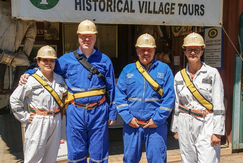 Cullinan Diamond Mine Underground Tour. Tour group. Cullinan. .