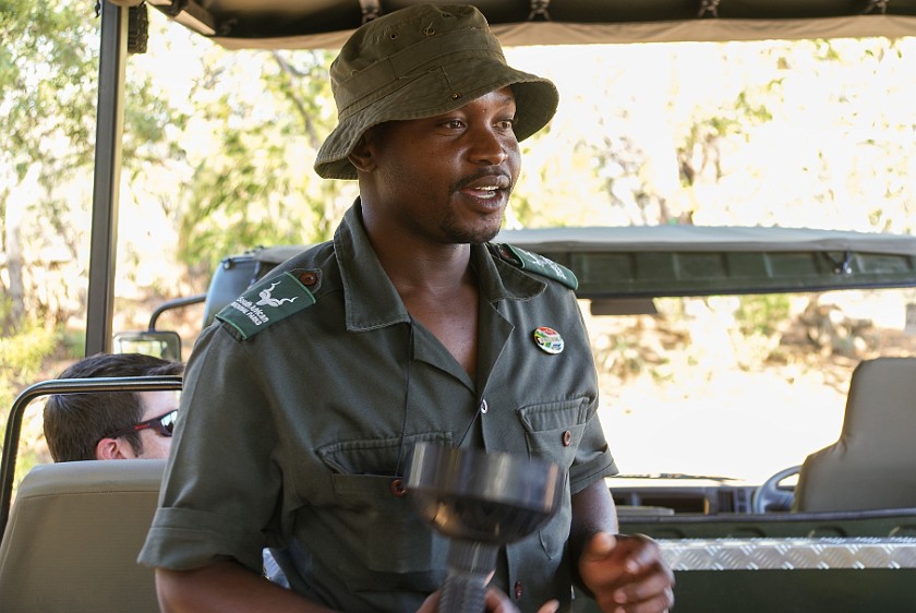 Kruger National Park. National park ranger. Olifants Rest Camp. .