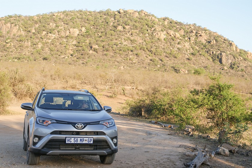 Kruger National Park. Matjulu waterhole viewpoint. Berg-en-Dal Rest Camp. .