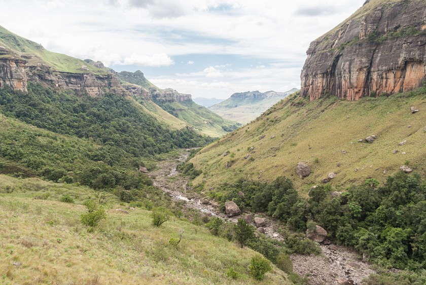 Royal Natal National Park. Thukela Gorge. Bergville. .