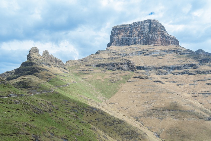 Royal Natal National Park. Sentinel Peak. Bergville. .