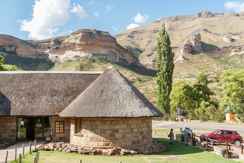 Golden Gate Highlands National Park. Visitors Centre. Phuthaditjhaba. .