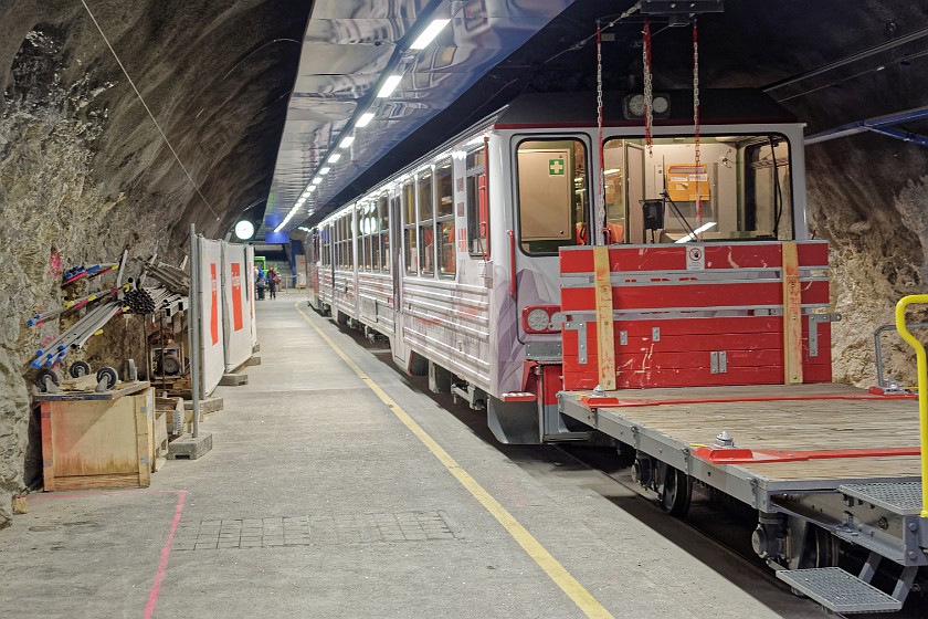 Jungfraujoch. Station at the oberservation deck Eismeer. near Grindelwald. .