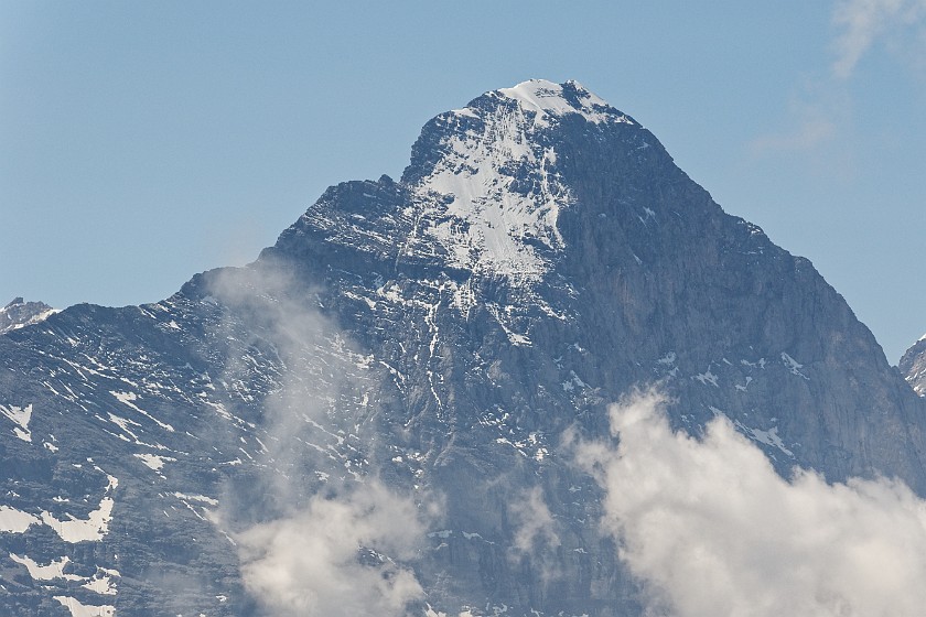 Grindelwald–First. Eiger summit. near Grindelwald. .