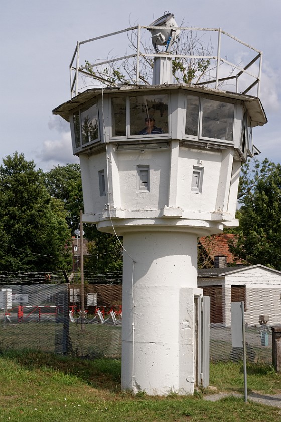 German Museum Mödlareuth . Watch tower. Mödlareuth . .