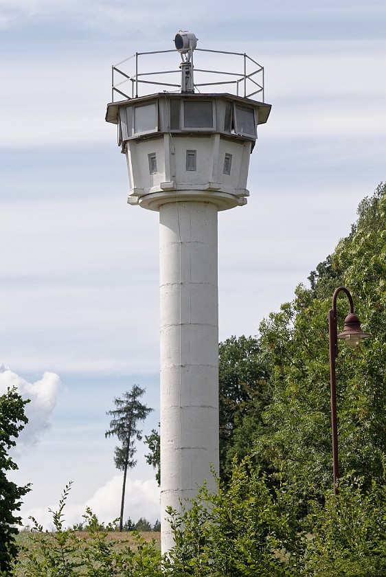 German Museum Mödlareuth . Watch tower. Mödlareuth . .