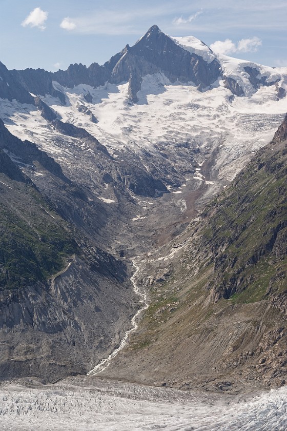 Aletsch Glacier. Sattelhorn. Grengiols. .