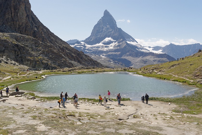 Gornergrat. Riffelsee. Zermatt. .