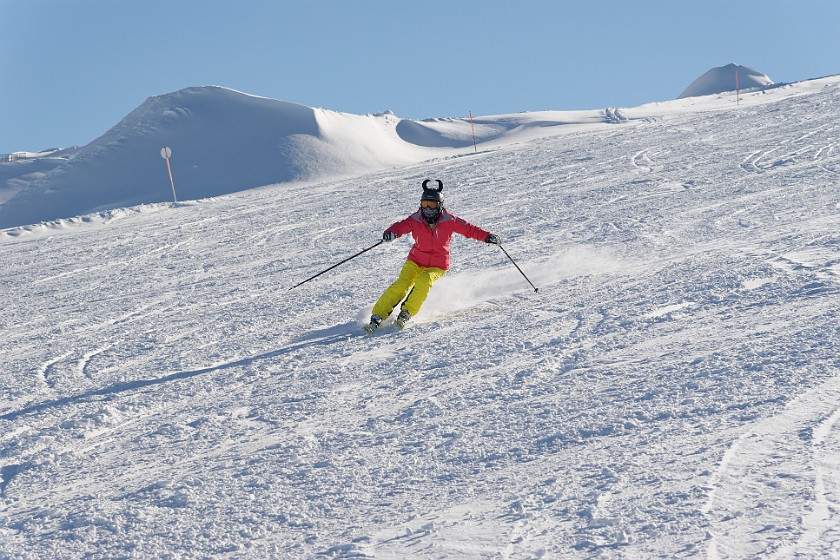 Skiing at the Kitzsteinhorn. Skiing. Kaprun. .