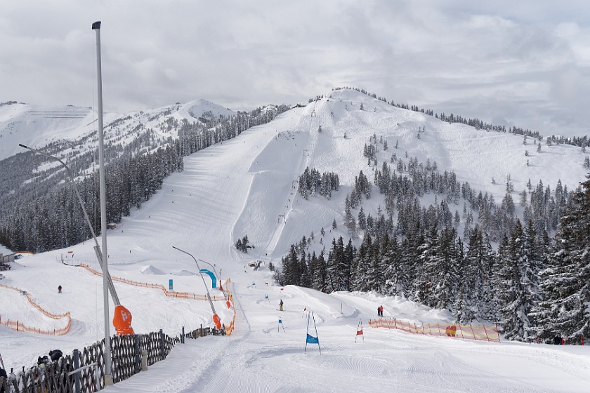 Skiing at Schmitten. Sonnkogel. Zell am See. .