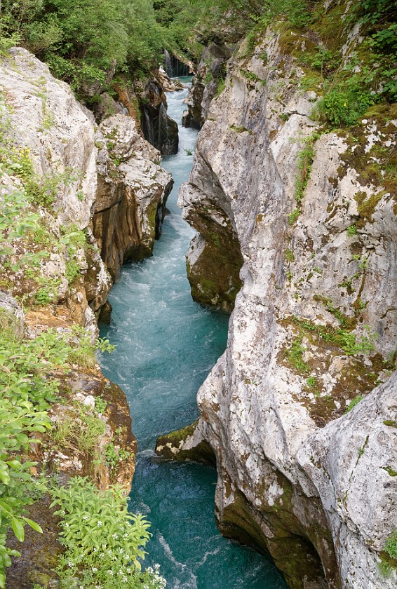 Vršič Pass. Isonzo river. near Kranjska Gora. .