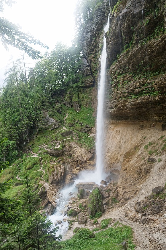 Waterfal Peričnik. Waterfall. new Mojstrana. .