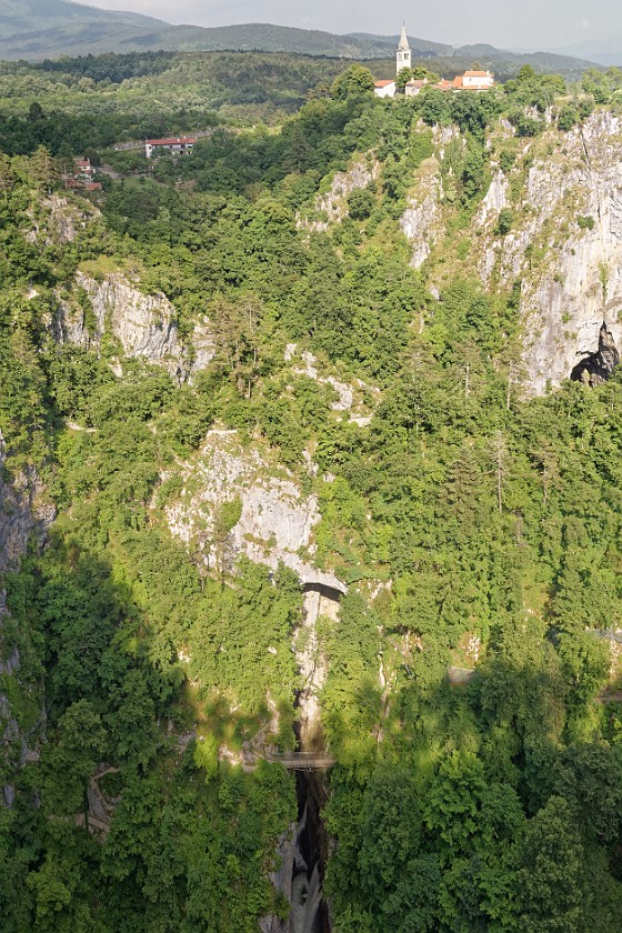 Skocjan Caves. Reka gorge. near Divača. .