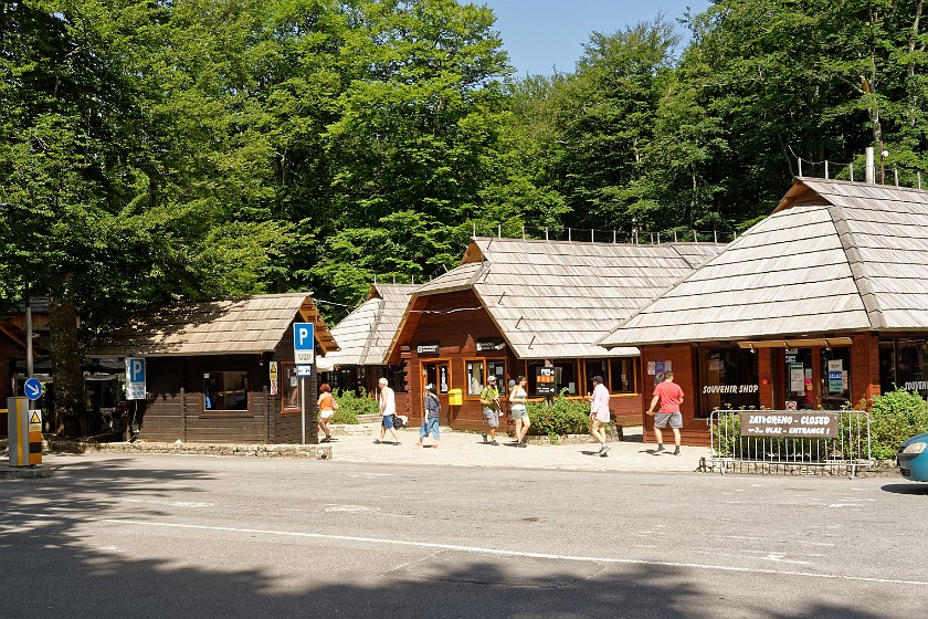 Plitvice Lakes National Park. Entrance 2. Rastovača. .