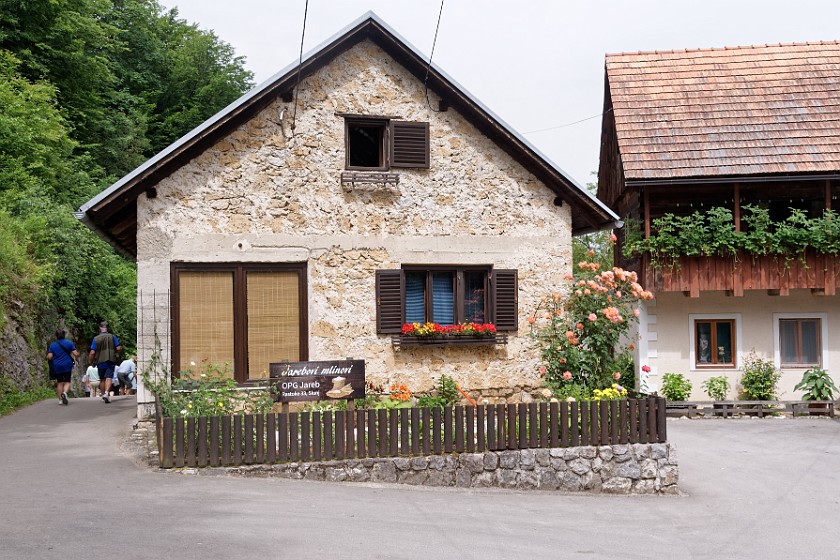Rastoke. Historic mill. Slunj. .