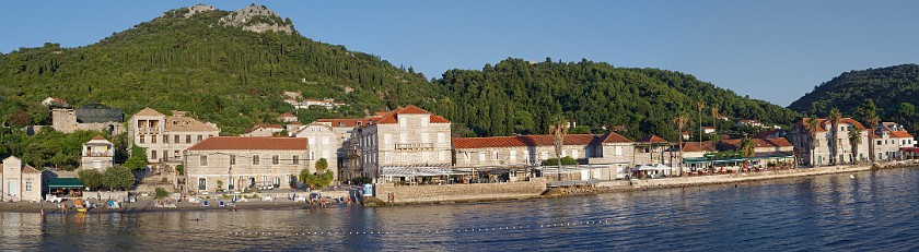 Kayak and Bike Elaphite Tour. Panoramic view of Lopud. Lopud. .