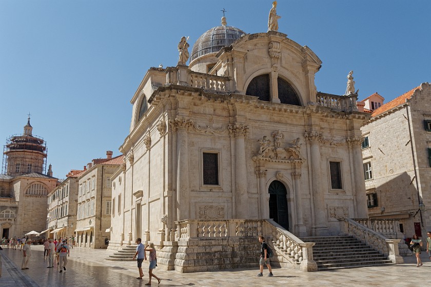 Dubrovnik. St. Blaise's church. Dubrovnik. .