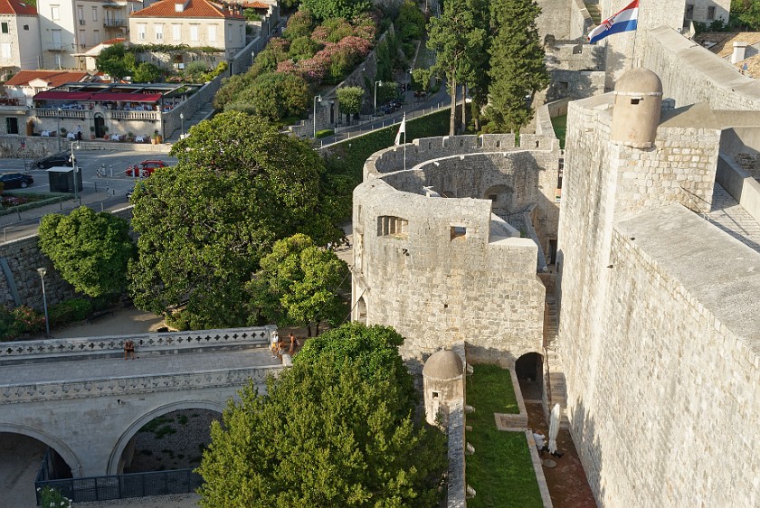 Dubrovnik. Pile gate. Dubrovnik. .