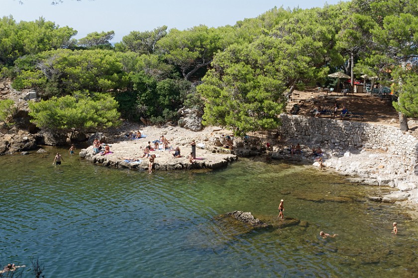 Lokrum Island. Dead sea. near Dubrovnik. .